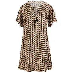 Blutsgeschwister Minikleid Kaftan Wings - rainbow brush XL