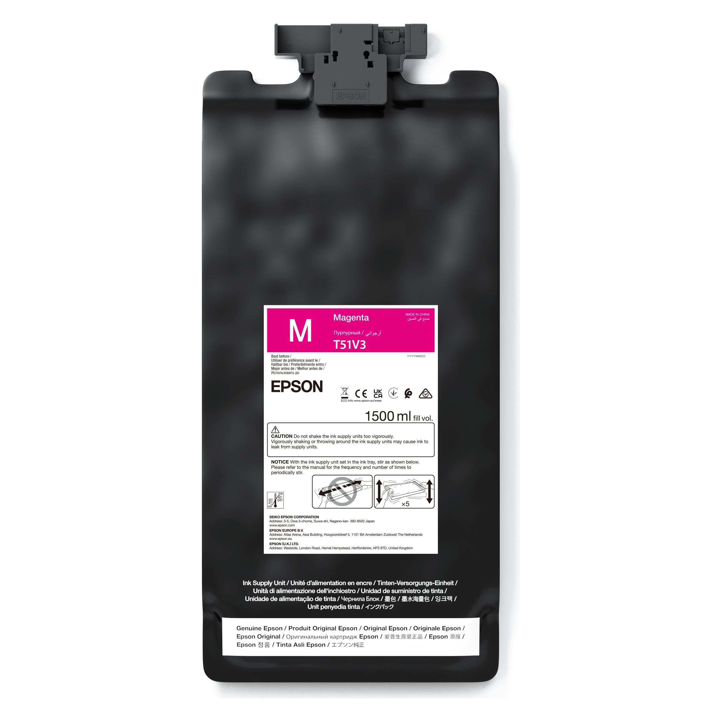 Epson Drucker UltraChrome GS3 Magenta 1.5LT (C13T51V300)