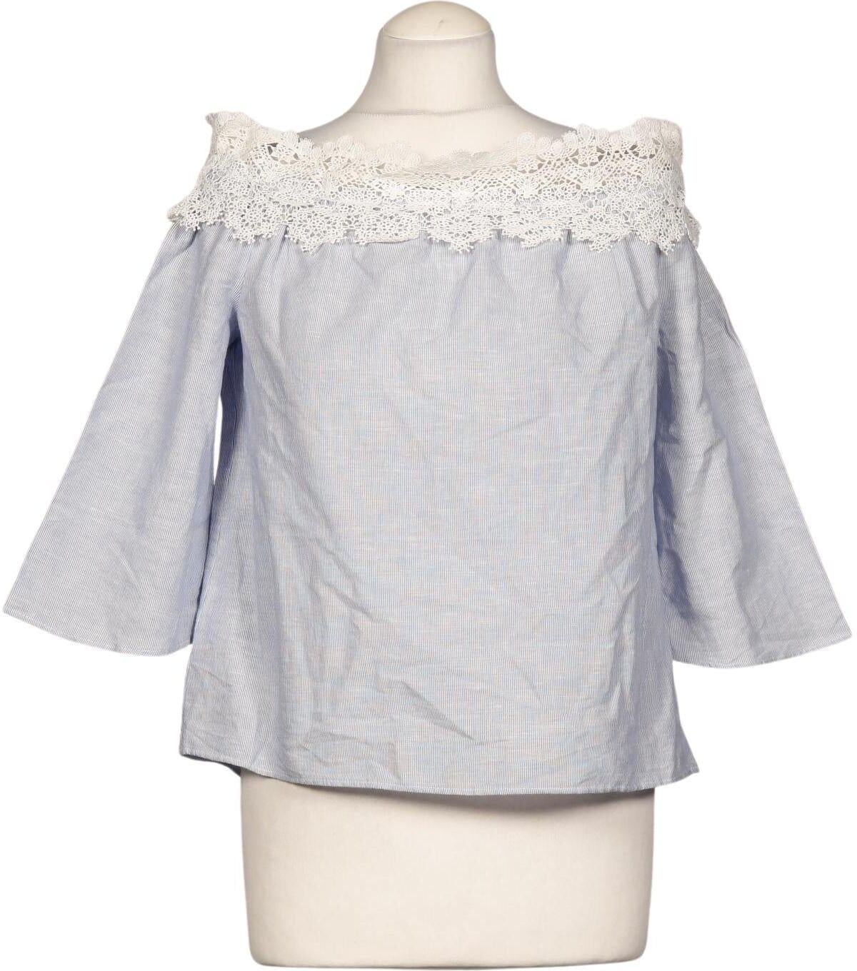 Zara Damen Bluse, Mehrfarbig, Gr. S, Synthetik - Second Hand
