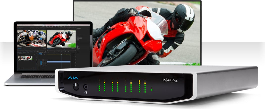 AJA Io 4K Plus Thunderbolt Video I/O Interface
