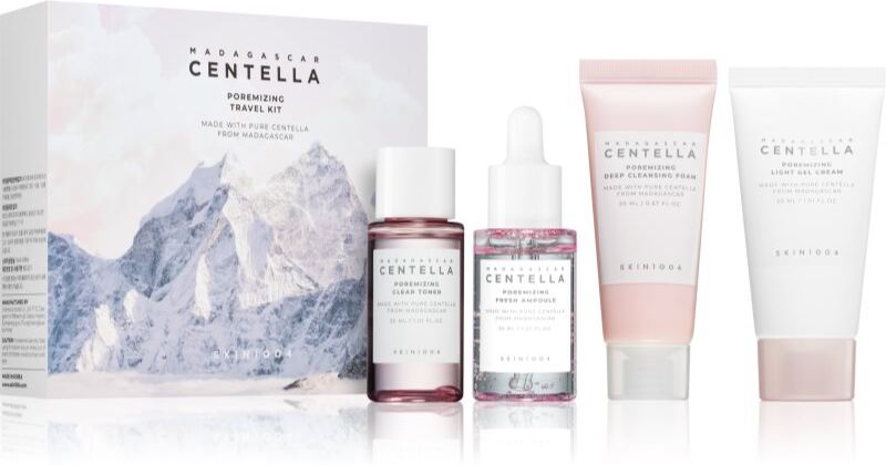 SKIN1004 Madagascar Centella Poremizing Travel Kit kit voyage pour lisser la peau et réduire les pores