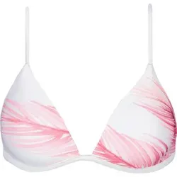 BARTS Damen Bikinioberteil Tasman Fixed Triangle, Größe 40 in Weiß Weiß
