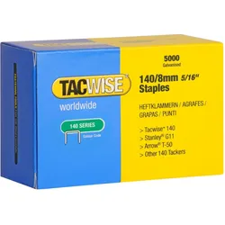 TACWISE Heftklammern 140/8mm verzinkt VE=5000 Stück