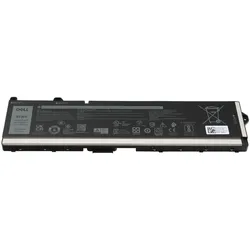 Dell X9FTM (6 Zellen, 7650 mAh), Notebook Akku, Schwarz