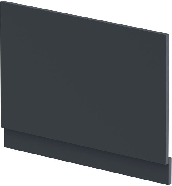 Nuie Fusion 800Mm Straight Bath End Panel And Plinth Gloss White