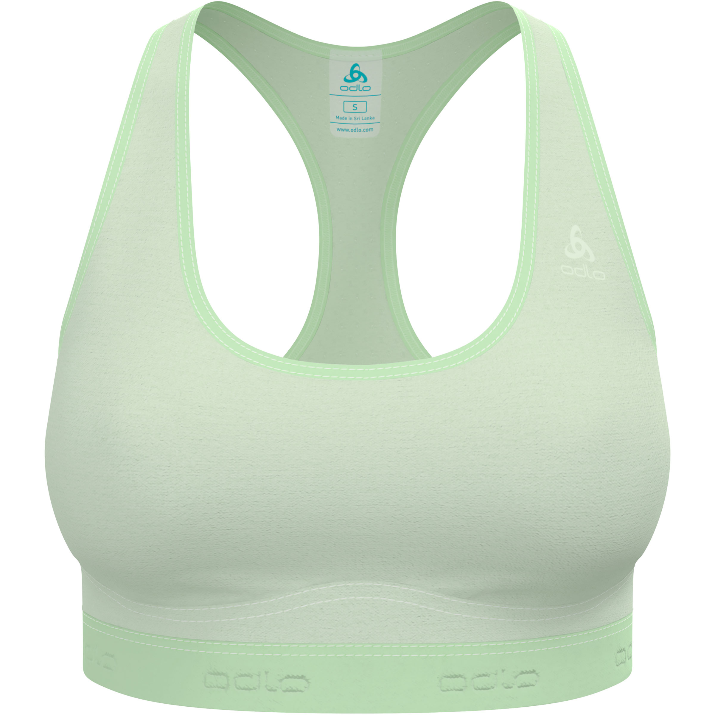 Odlo Ascent PW Medium Sport BH Damen Sport-BHs gruen Größe S Elastisch