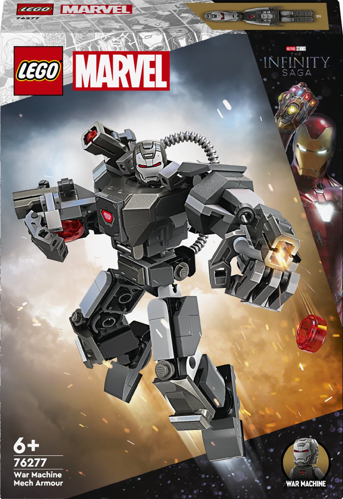 Lego War Machine versus robotische bepantsering