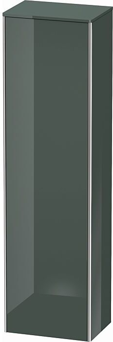 Duravit XSquare Hochschrank XS1313L3838 50x176x35,6cm, Tür links, Dolomiti Grey hochglanz