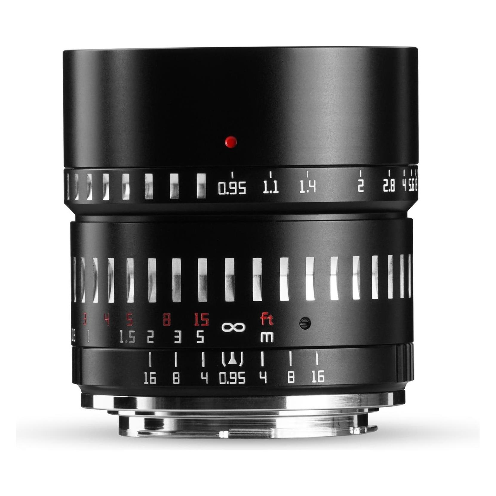 TTArtisan Festbrennweite APS-C 50 mm F0.95 - L-Mount (L-Mount, APS-C / DX) (C50095-B-L)