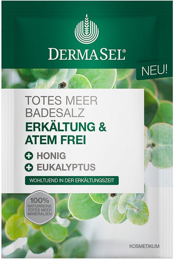 Dermasel Totes Meer Badesalz Erkältung & Atemfrei