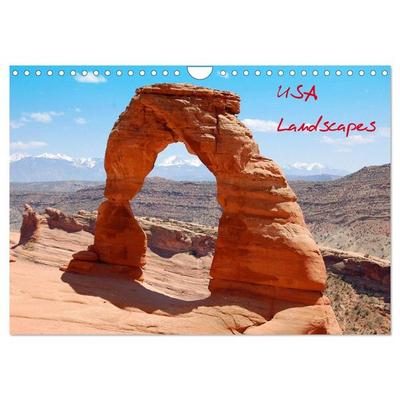USA Landscapes (Wandkalender 2026 DIN A4 quer), CALVENDO Monatskalender