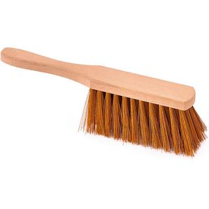 Nölle Handfeger Industriehandfeger, aus Holz, mit kurzem Griff, braun, mit Poly-Kokos-Borsten