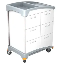 ComfortSplast Hotelwagen III-6 inkl. geräumigen Gehäuse mit 6 Schubladen