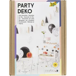 folia Modern Partydeko-Set mehrfarbig