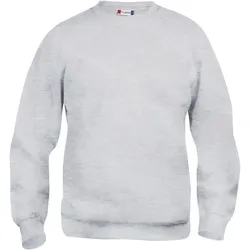 CLIQUE Basic Roundneck Sweatshirt 92 - asche M