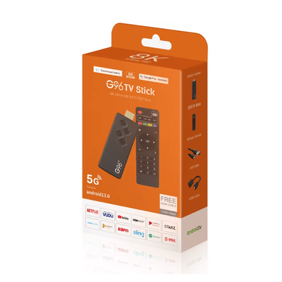 G96 8K Android TV Stick Portable Streaming Media Dongle 2