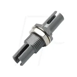 HFBR4505Z - LWL-Bulkhead-Adapter Simplex grau