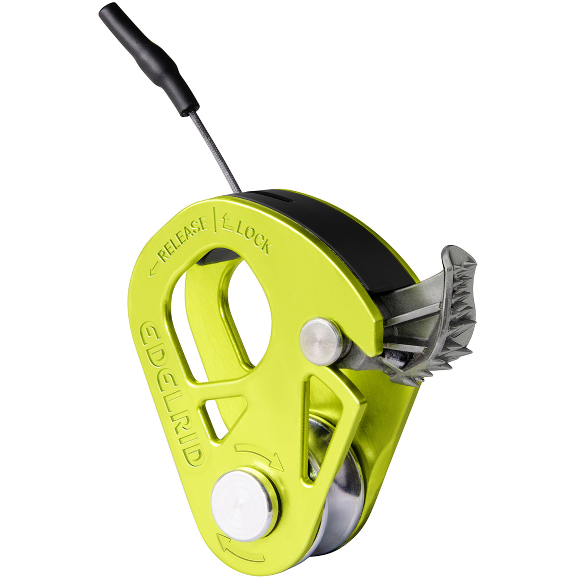 Edelrid Spoc Seilrolle Seilrollen gruen Alpinklettern