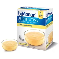 Bimanan Sustitutive Vanillengeschmack 5 Einheiten