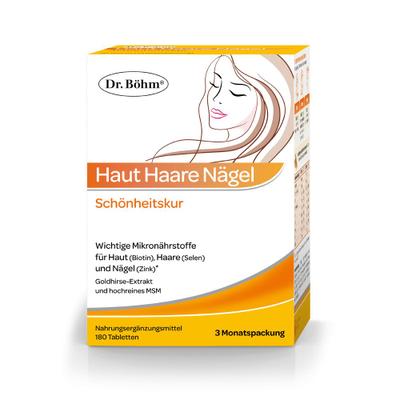 Dr.böhm Haut Haare Nägel Schönheitskur Tabletten 180 St