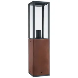 Paulmann Lichtobjekt Timba IP44 eckig 600mm  max. 60W  230V  Holz E27 Holz 94676