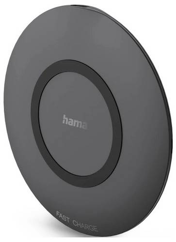 Hama Induktions-Ladegerät 15 W 201746 00201746 Ausgänge Induktionslade-Standard Schwarz