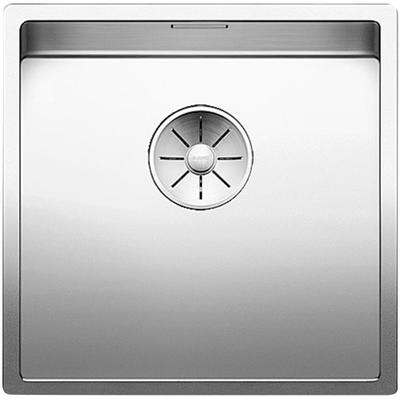 Küchenspüle BLANCO "CLARON 400-IF", silber (edelstahl seidenglanz), B:44cm, Edelstahl, Küchenspülen