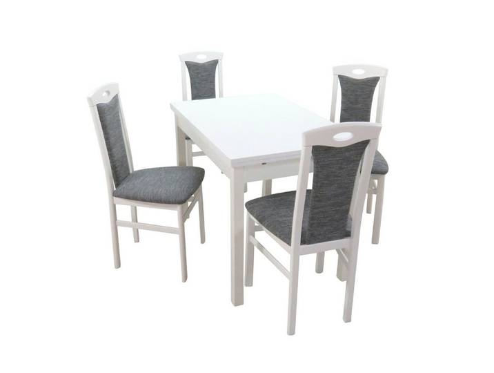 moebel-direkt-online Essgruppe Janina, (Spar-Set, Tischgruppe 5tlg), Tisch mit 4 Stühlen