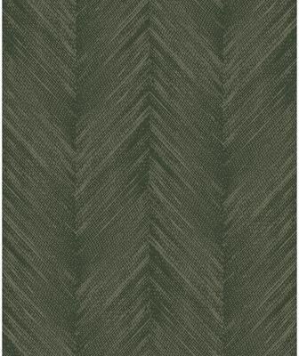 Seabrook Designs Otto Geometric Chevron Non-Woven Unpasted Wallpaper