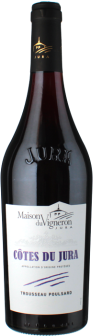Côtes du Jura - Trousseau Poulsard 2023 - La Maison du Vigneron - Côtes du Jura - Rotwein - 0.75L Jura