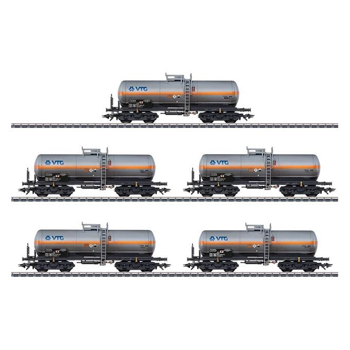 Märklin VTG Kesselwagen-Set 5tlg gealtert H0 (Spur H0) (046465)