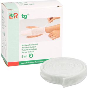Lohmann&Rauscher Schlauchverband tg, Größe 3, für Arme, atmungsaktiv, Kinder, 5 m