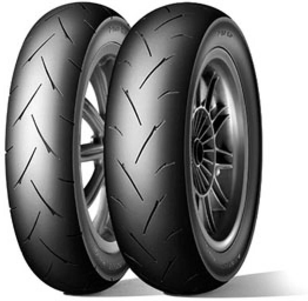 Pneu Dunlop para motociclos 90/90 R10 Tt93 Gp 50 J