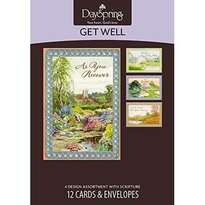 Get Well Waters of Life Cards 12 Pack