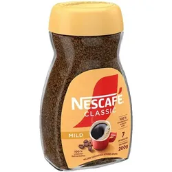 Nescafe Instantkaffee Classic mild 200.0 g braun