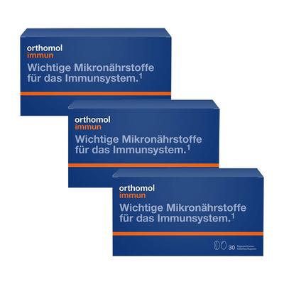 3x Orthomol Immun 30 Tabl./Kaps.Kombipackung 3x30 St Kombipackung