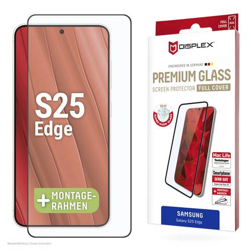 DISPLEX Premium Glass FC Displayschutzglas Samsung Galaxy S25 Edge 1 St. Anti-Fingerprint 02105