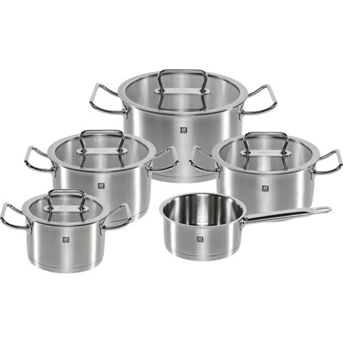 ZWILLING Pro Topfset 5-tlg. Kochgeschirrset Edelstahl silber