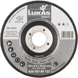 LUKAS-ERZETT AS001811V9802 T27 230x6,0x22,23 Schruppscheibe Durchmesser 230 mm Bohrungs-Ø 22.23 mm Stahl, Edelstahl, Baustahl 10 St.