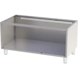 Groju Gastro Unterschrank Untergestell offen Standgerät 1200x730x600 mm Edelstahl