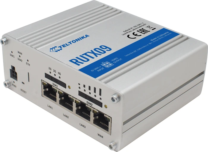 Teltonika RUTX09 LTE-A/CAT6 Industrierouter