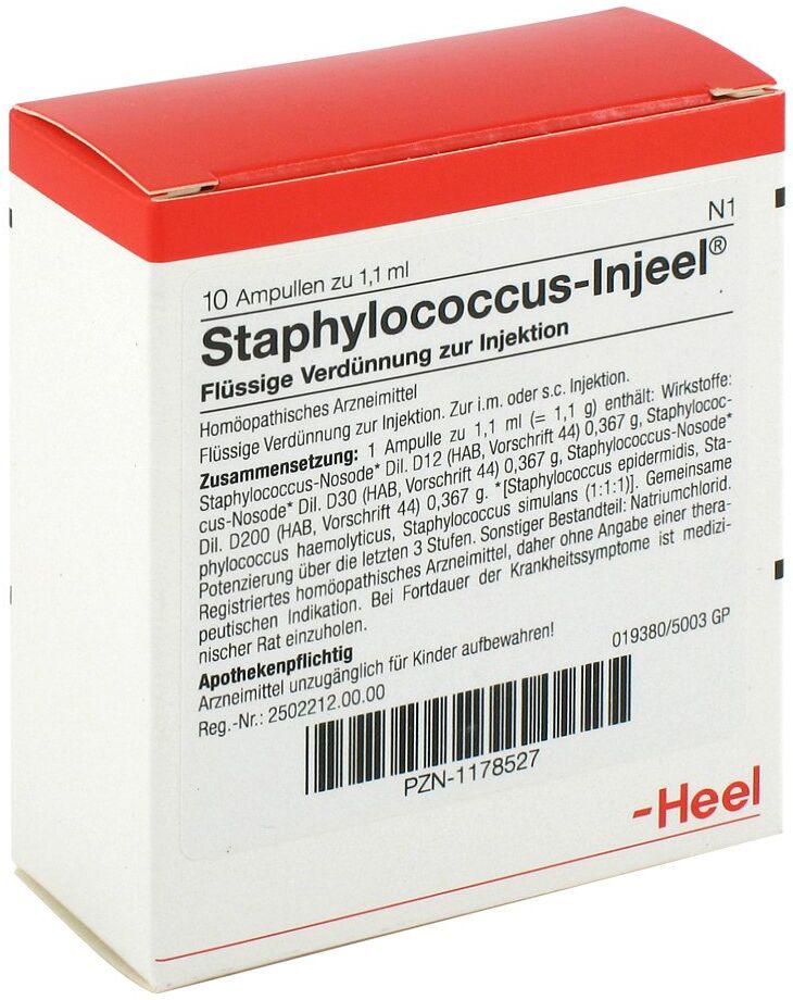 Staphylococcus Injeel Ampullen