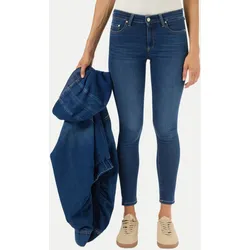 Super Skinny Ankle Jeans Blau 29