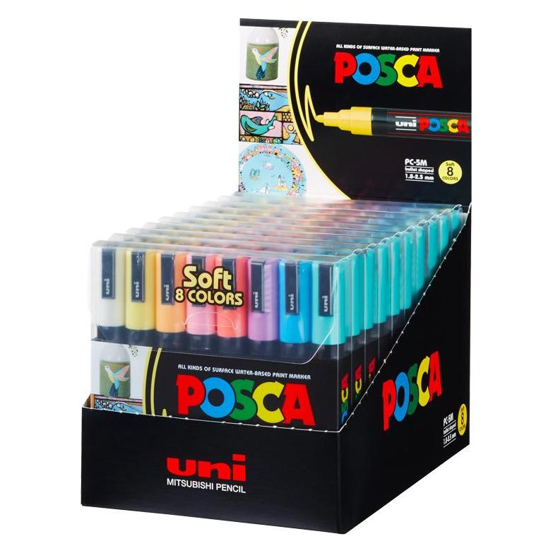 Posca Marker PC-5M Rundspitze (8x) (10.1.0970)