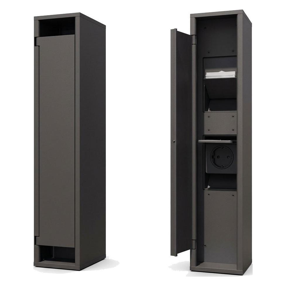 CMD Steckdosensäule (2x, CEE 7/3) (9049)