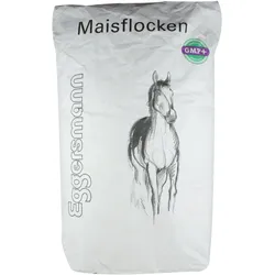 Eggersmann Mais Flocken für Pferde | 15kg Kraftfutter mit Mais