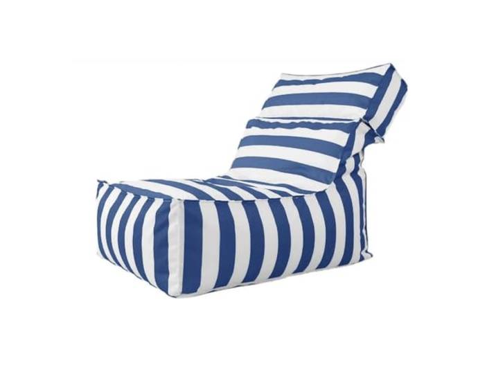 KUNYOS Outdoor-Chaiselounge-Pouf-Abdeckung ohne Füllung, Schwimmbad, schwimmender Pouf, Salon, Strand, Garten, Sofa, Bett, wasserdicht(Dark Blue)