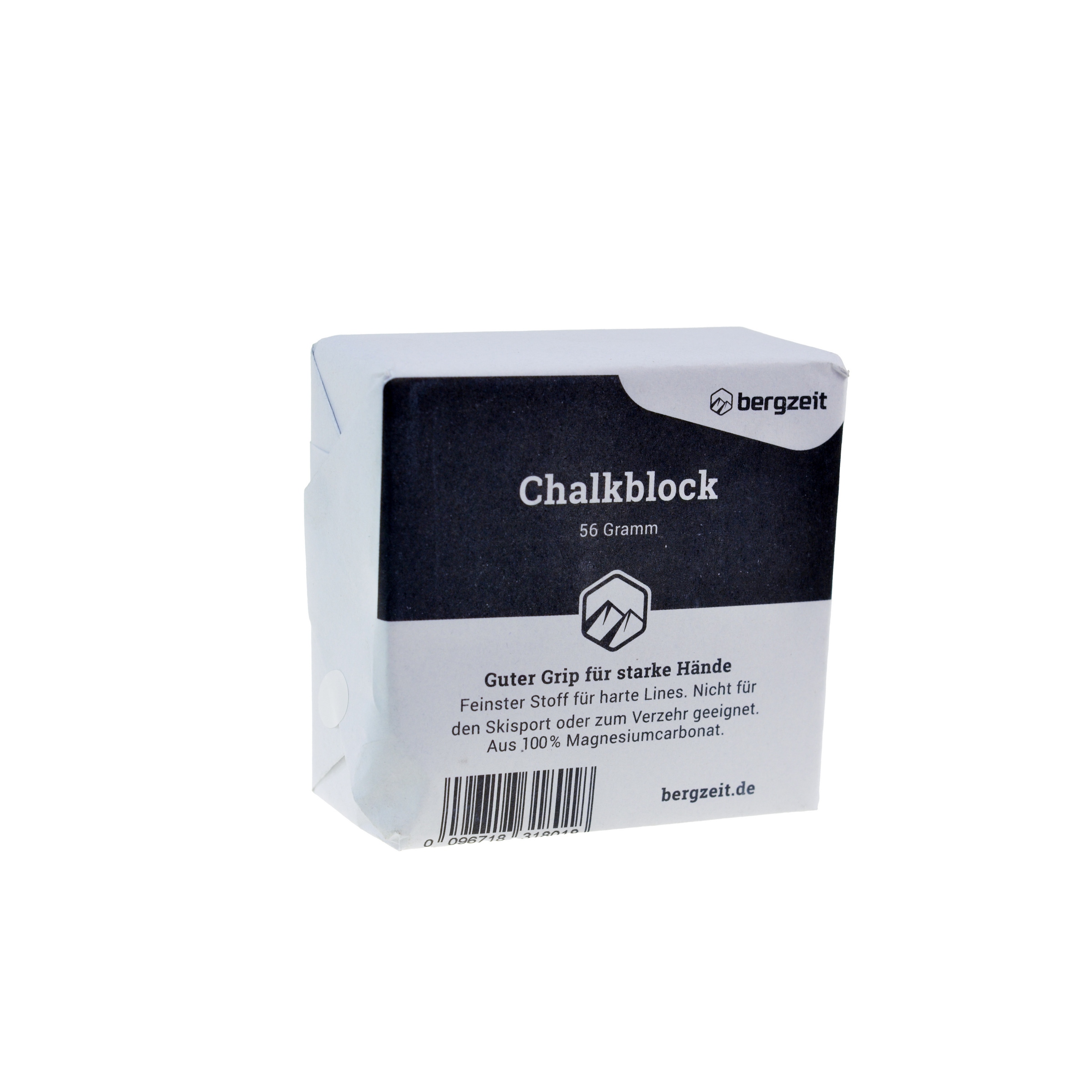 Bergzeit Basics Bergzeit Powder Chalkblock Chalk Größe 56G Bouldern | Sportklettern