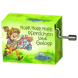 Spieluhr - Hopp hopp hopp, Pferdchen lauf Galopp