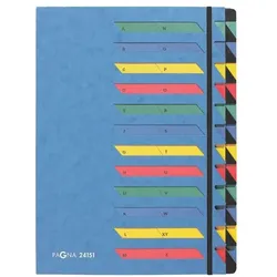 Pagna Ordnungsmappe »Desk Organizer« (A-Z) blau, 23x32x0.4 cm